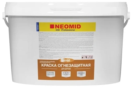 картинка NEOMID Огнезащитная краска для древесины от магазина Огнекор